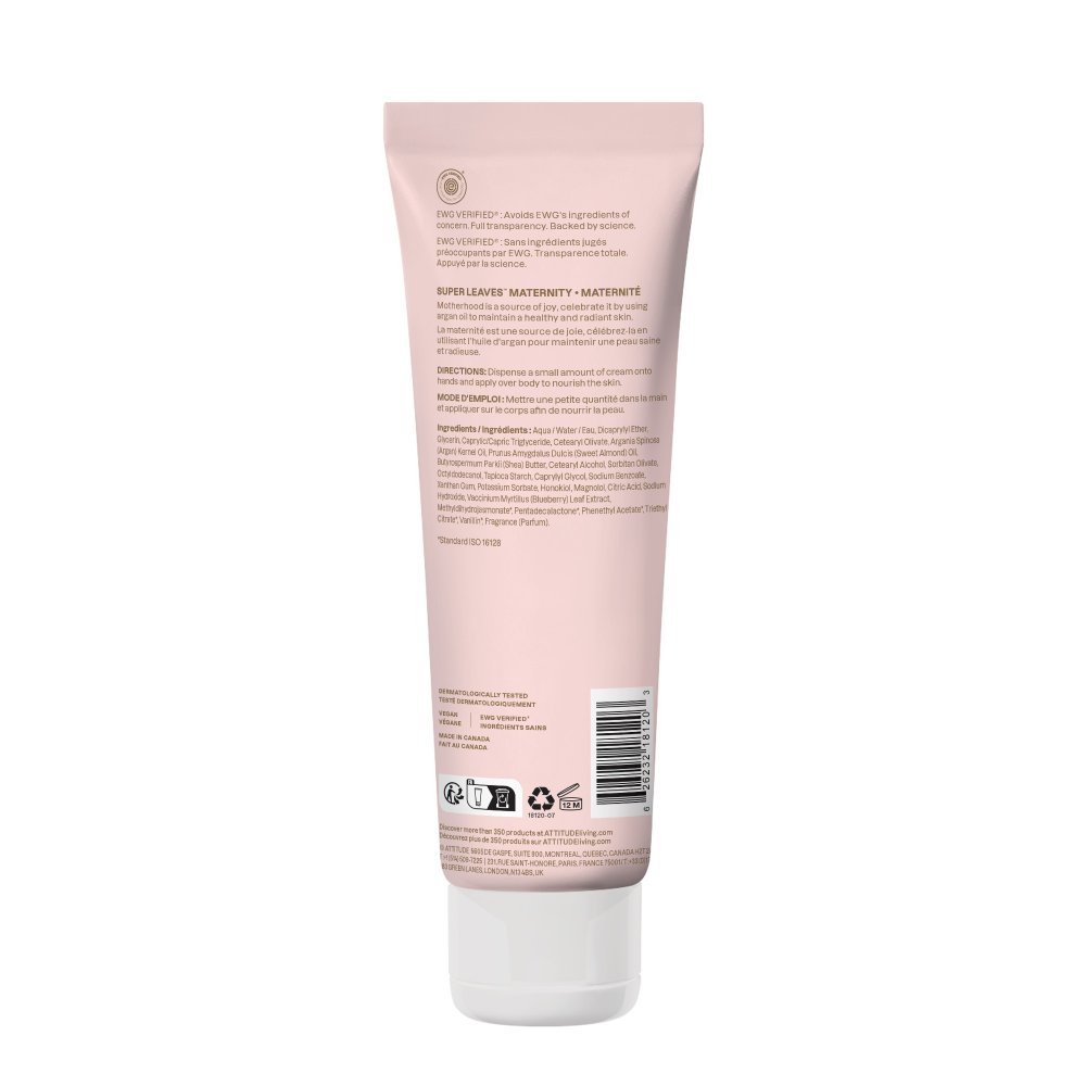 Attitude - Blooming Belly Natural Nourish Cream Argan