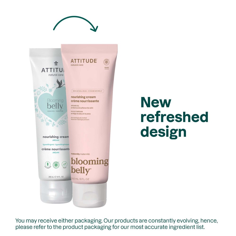 Attitude - Blooming Belly Natural Nourish Cream Argan