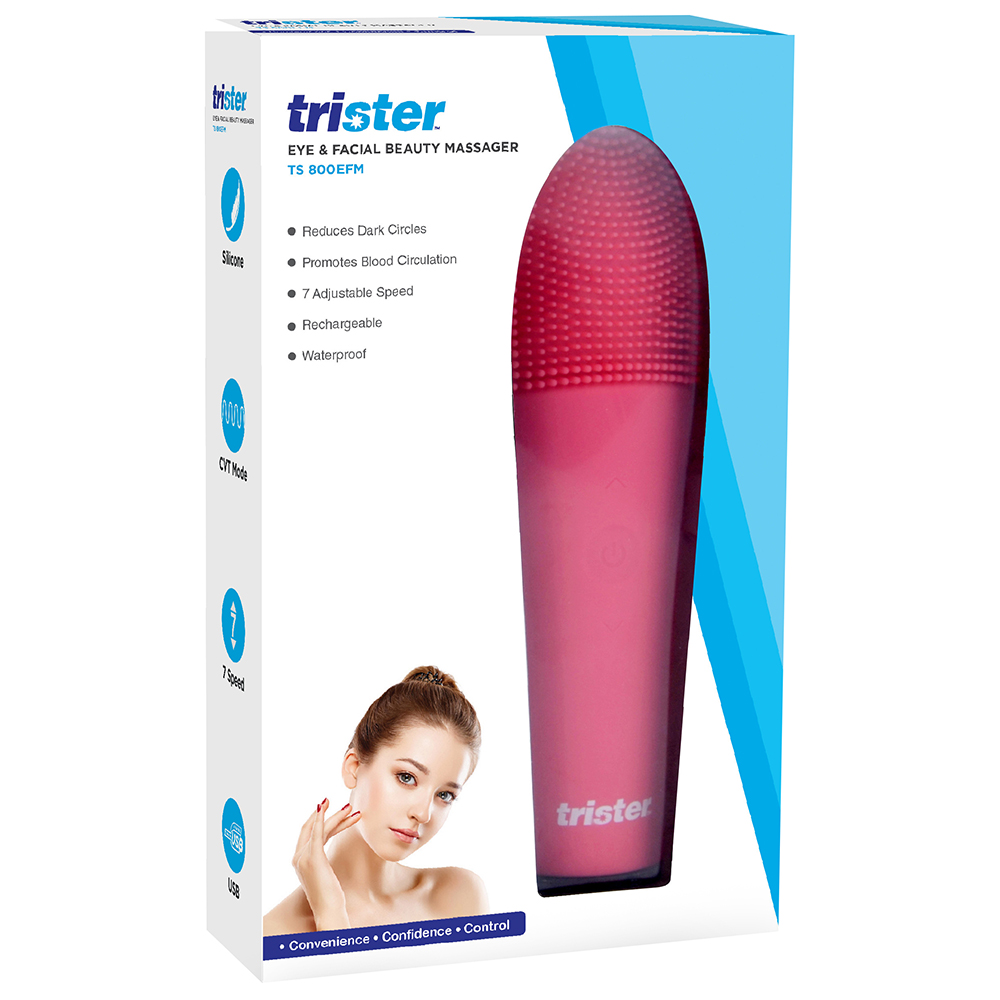 Trister - Eye & Facial Beauty Massager 1pc - Assorted