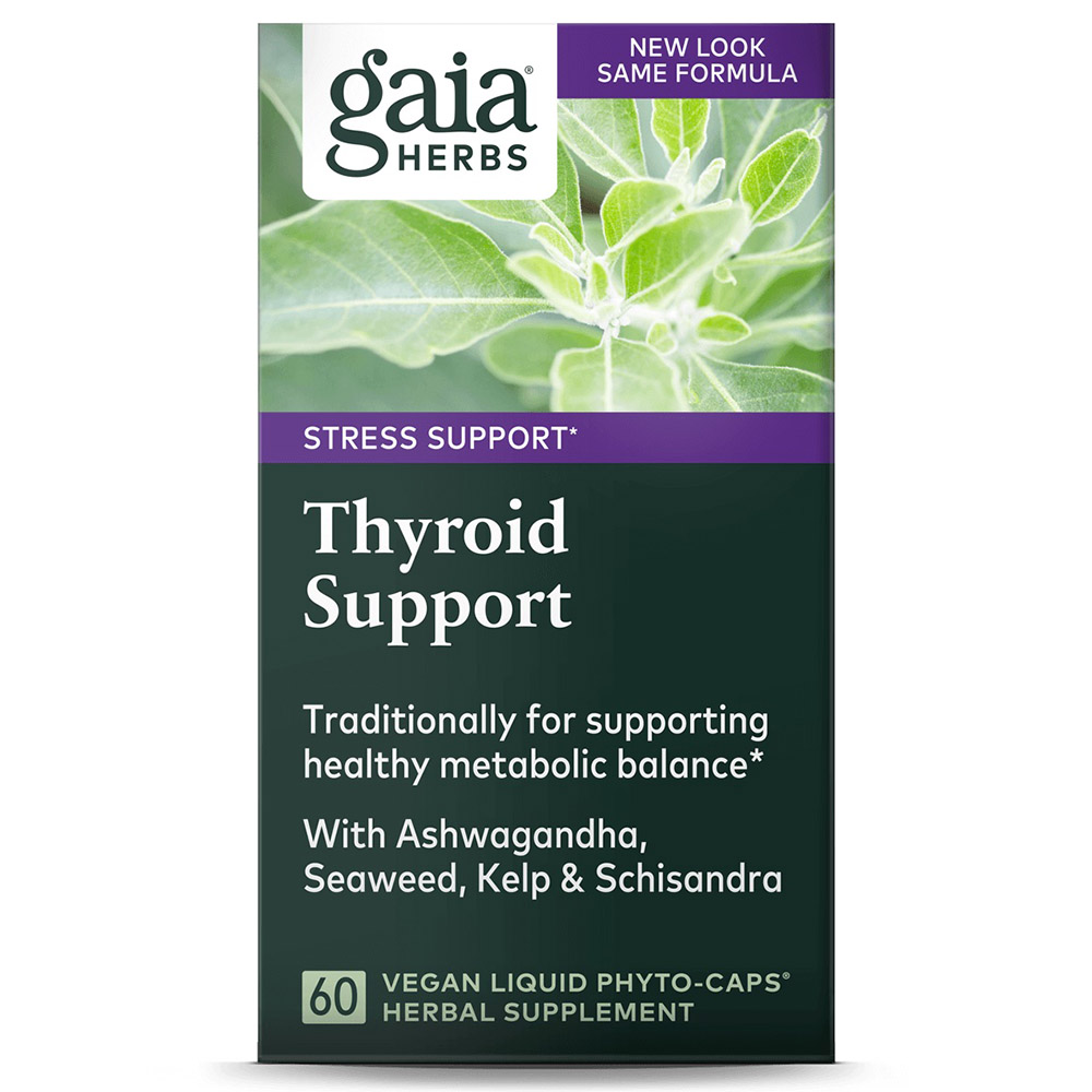 Gaia Herbs - Thyroid Support 60 Capsules