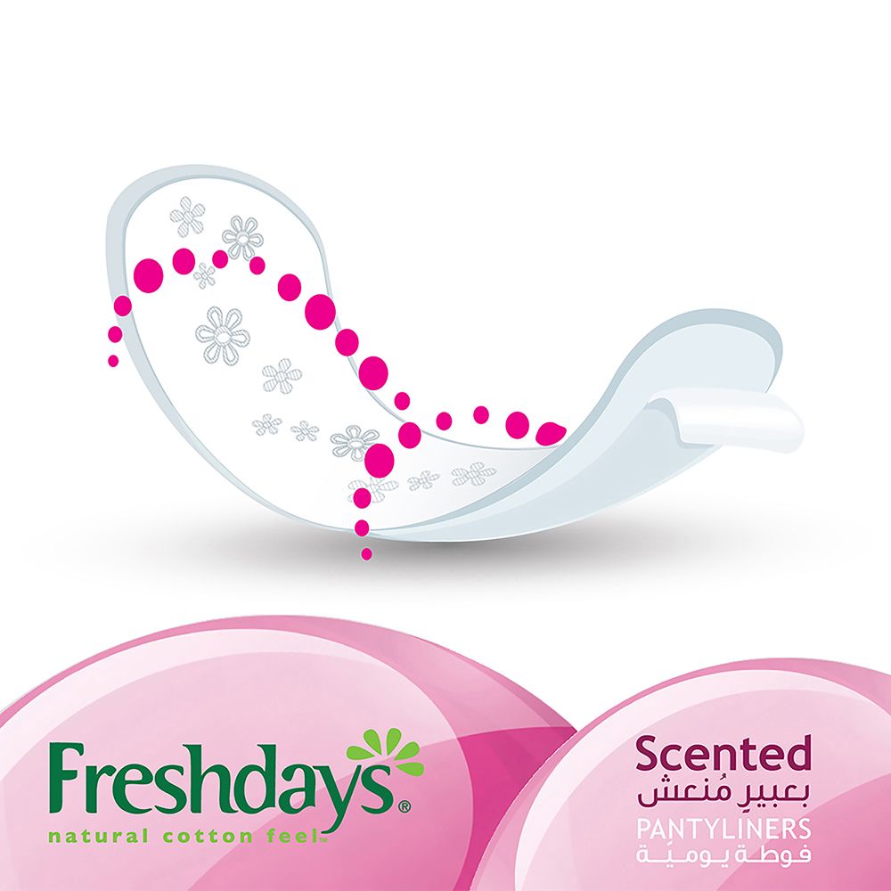 Freshdays Daily Liners Normal Scented 72 Pads