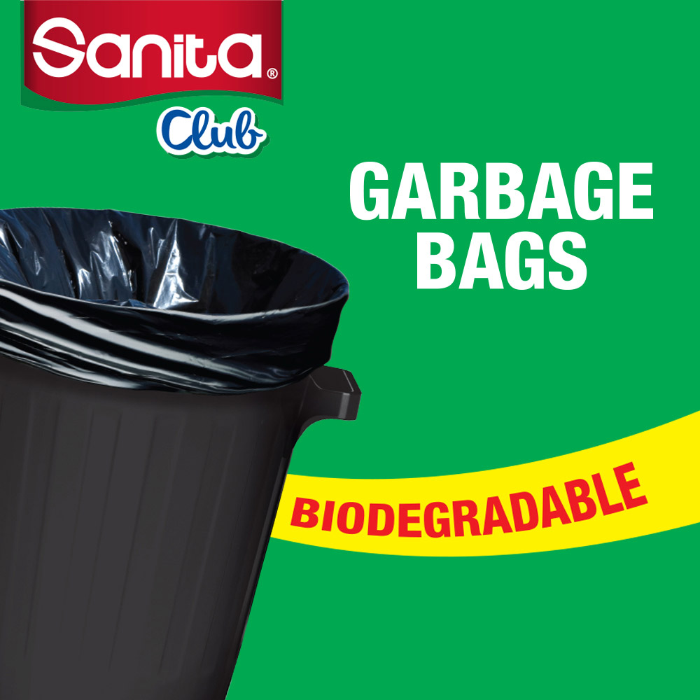 Sanita Club - Garbage Bags 55 Gallons X-Large 15 Bags