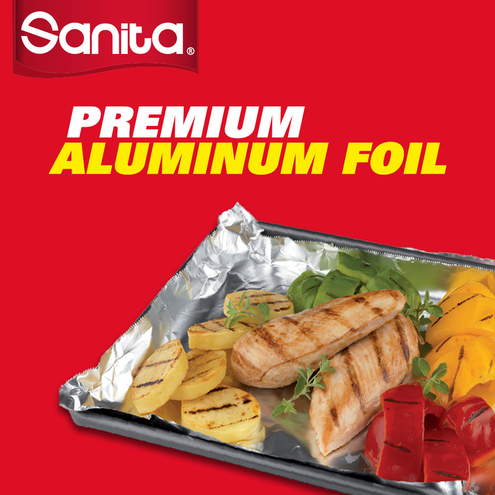 Sanita - Aluminium Foil 75 Sqft 1 Roll