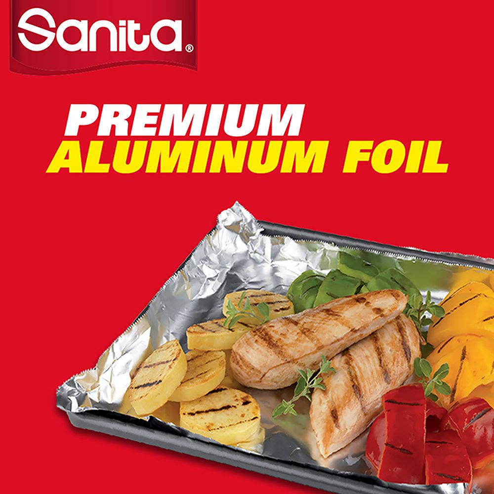 Sanita - Aluminium Foil 200 Sqft 1 Roll