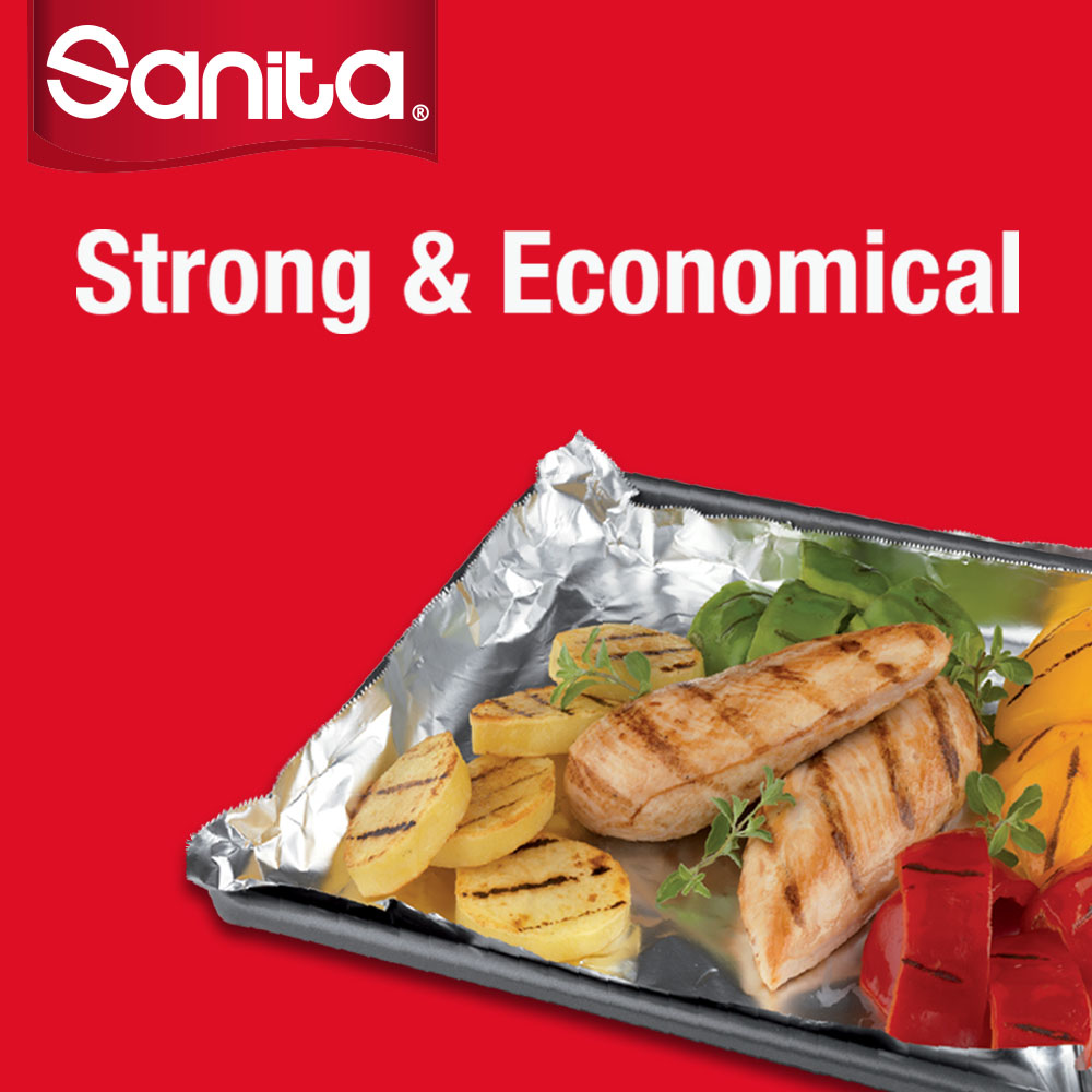 Sanita - Eco Pack Aluminium Foil 45cm 1 Roll