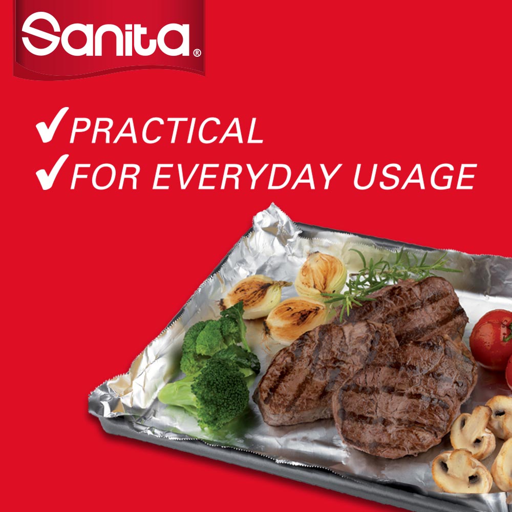 Sanita - Eco Pack Aluminium Foil 45cm 1 Roll