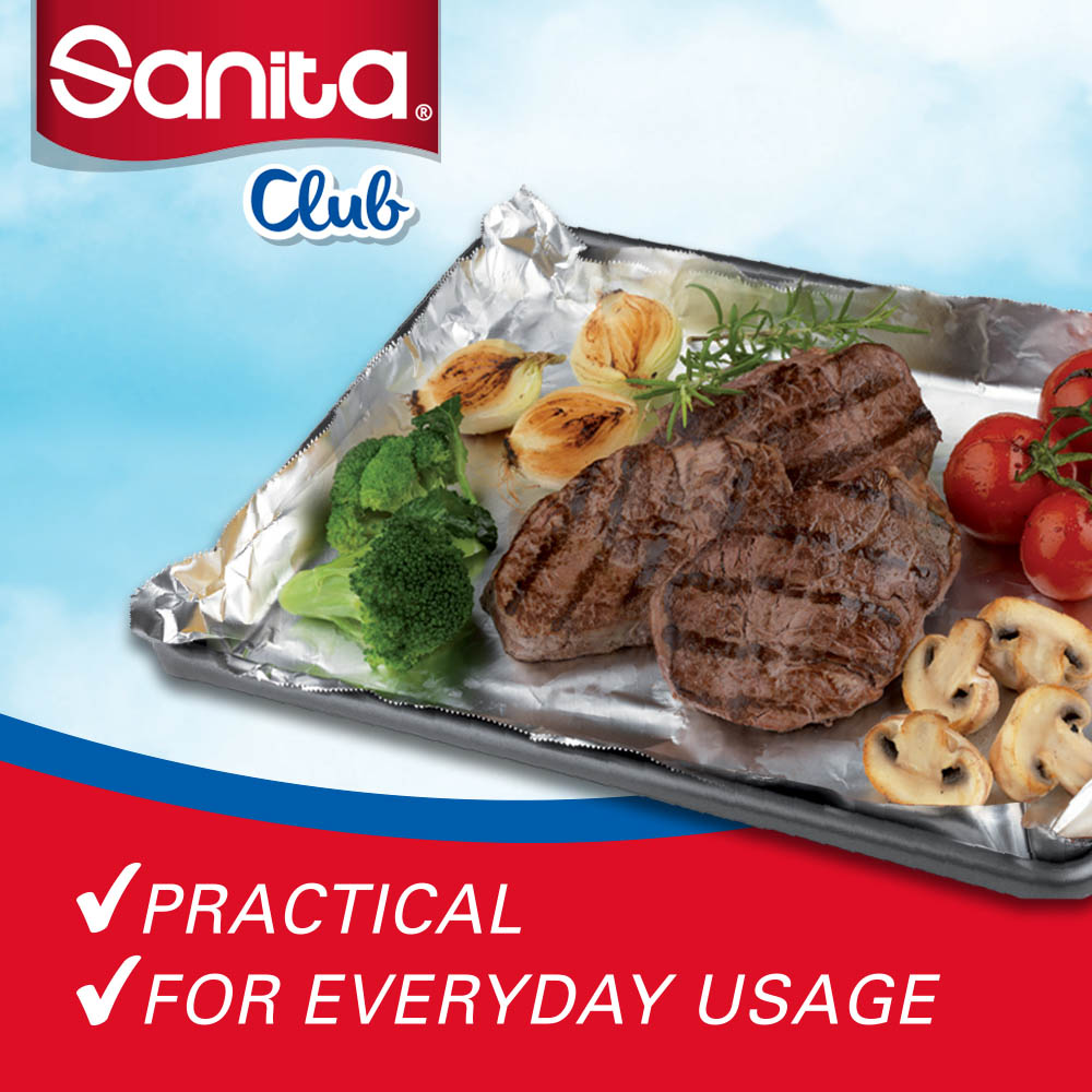 Sanita Club - Aluminium Foil 45cm 1 Roll