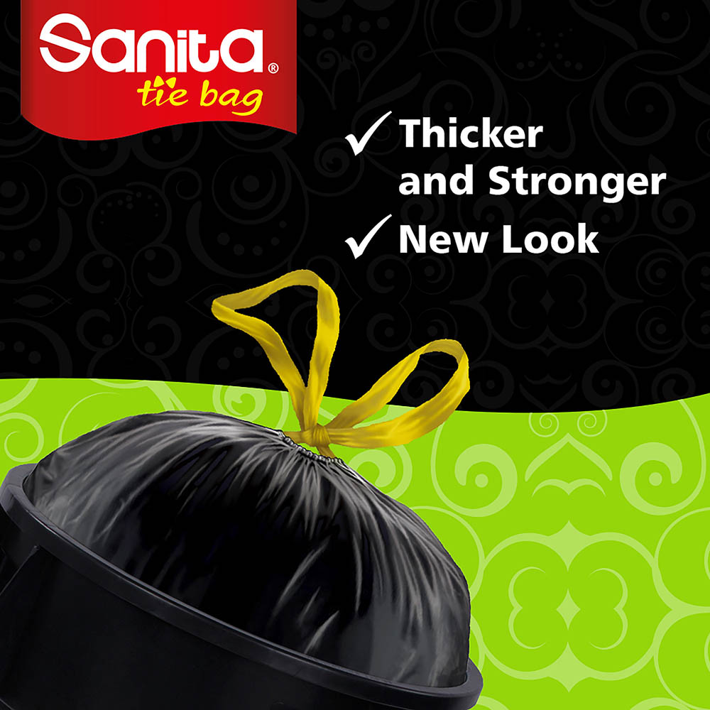 Sanita Tie Bag Tie Bags Biodegradable - 30G 13 Bags