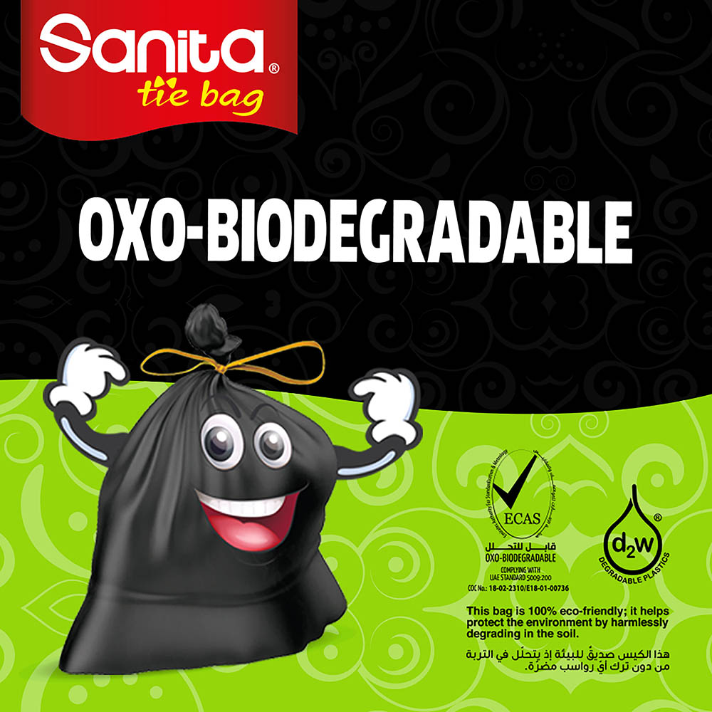 Sanita Tie Bag Tie Bags Biodegradable - 30G 13 Bags