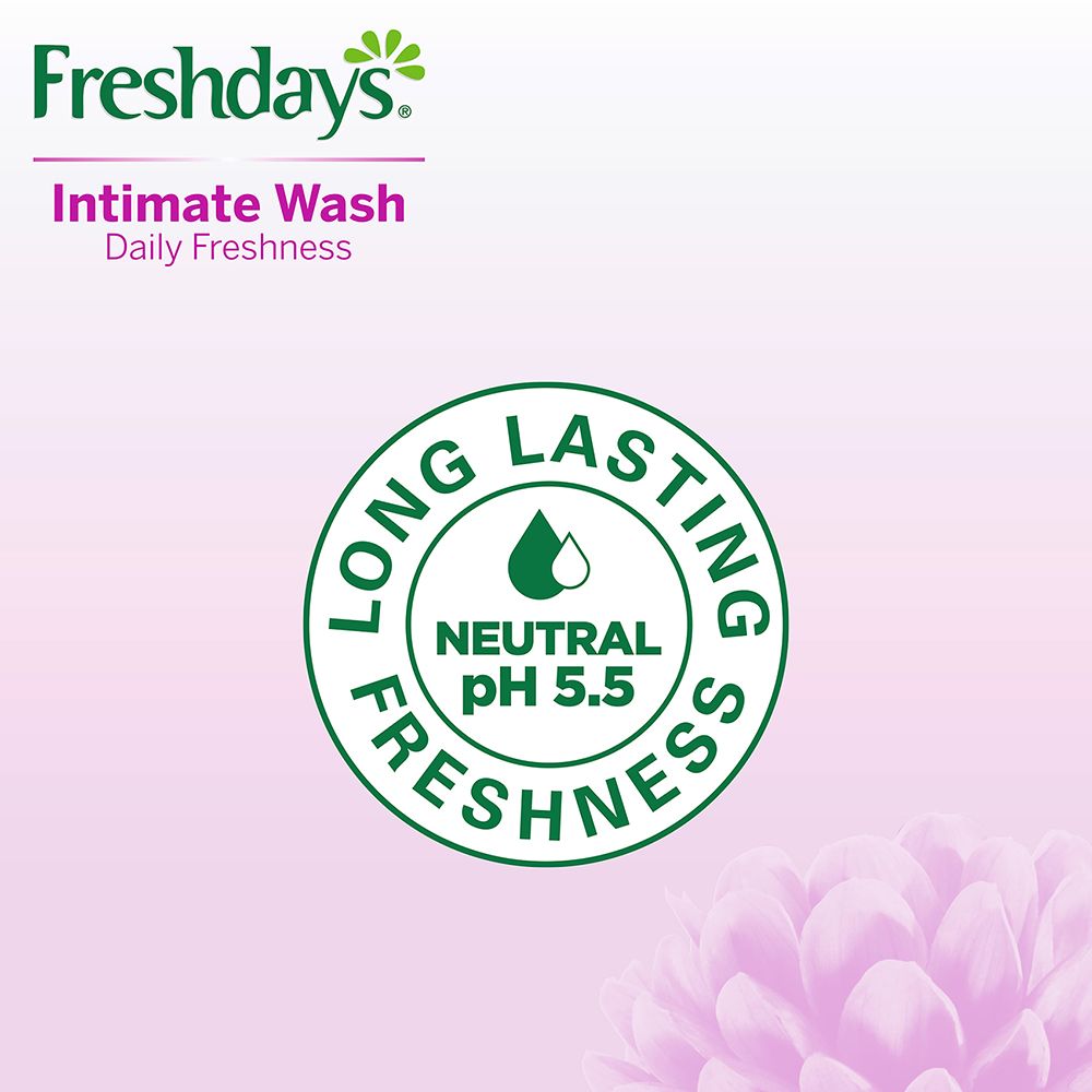 Freshdays - Daily Intimate Wash With 100% Natural Actives 200ml