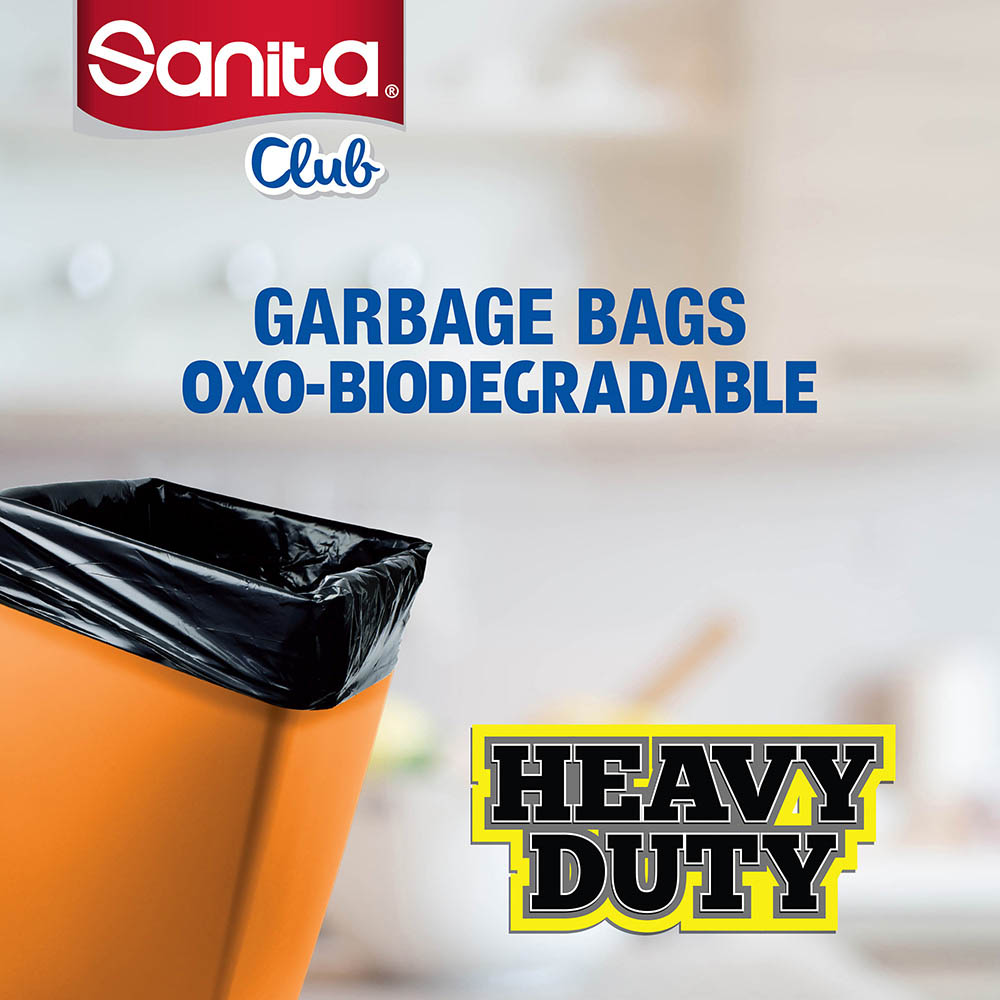 Sanita - Garbage Bags Biodegradable - 30 Gallons - 20 Bags X2