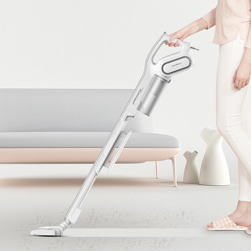 Deerma 2-In-1 Handheld Multi-Function Vacuum Cleaner 800ml - White