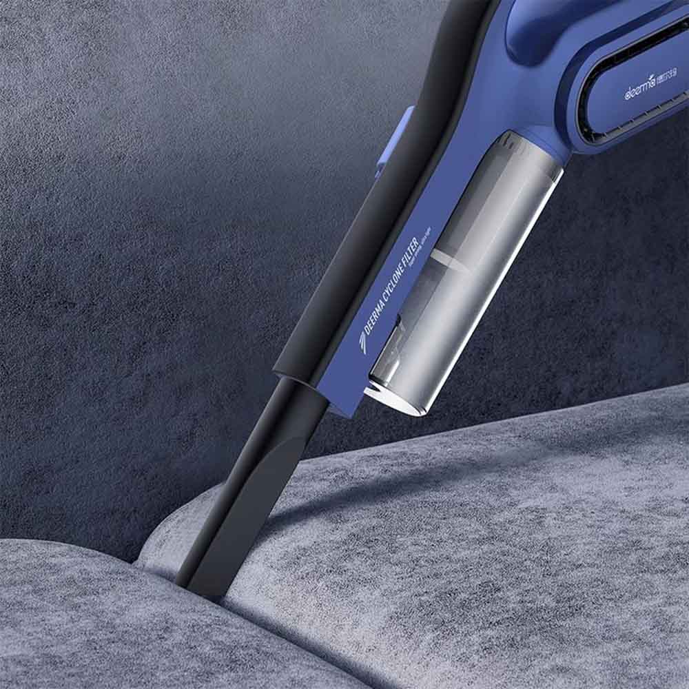 Deerma Handheld Vacuum Cleaner With Hepa Filter - 600W - Blue