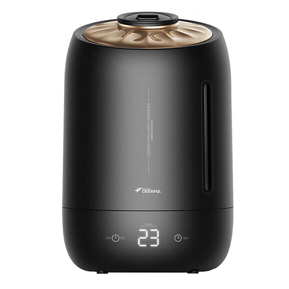 Deerma Aromatherapy Three Gear Ultrasonic Humidifier 5L - Black