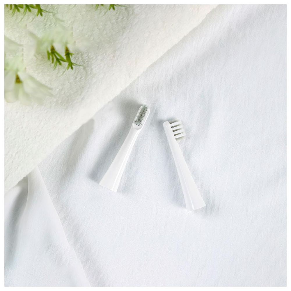 Bomidi - T501 Electric Toothbrush Heads with Brush Heads - 2pc - White