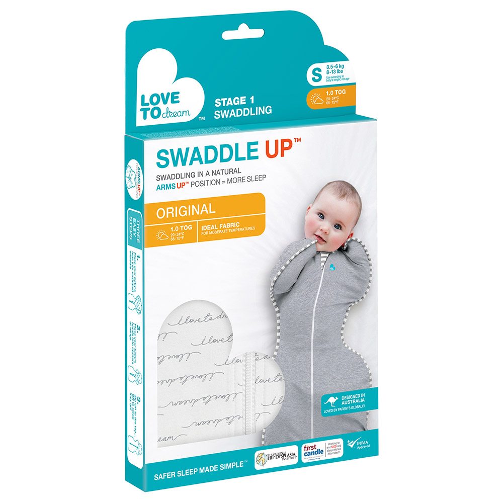 Love to Dream - Swaddle UP Original - White Dreamer