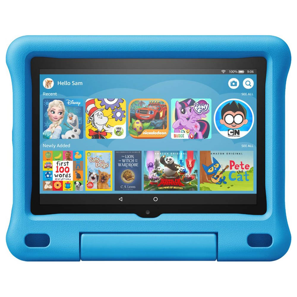 Buy Amazon - Fire HD 8 Kids Pro 32GB - Blue in UAE | Mumzworld