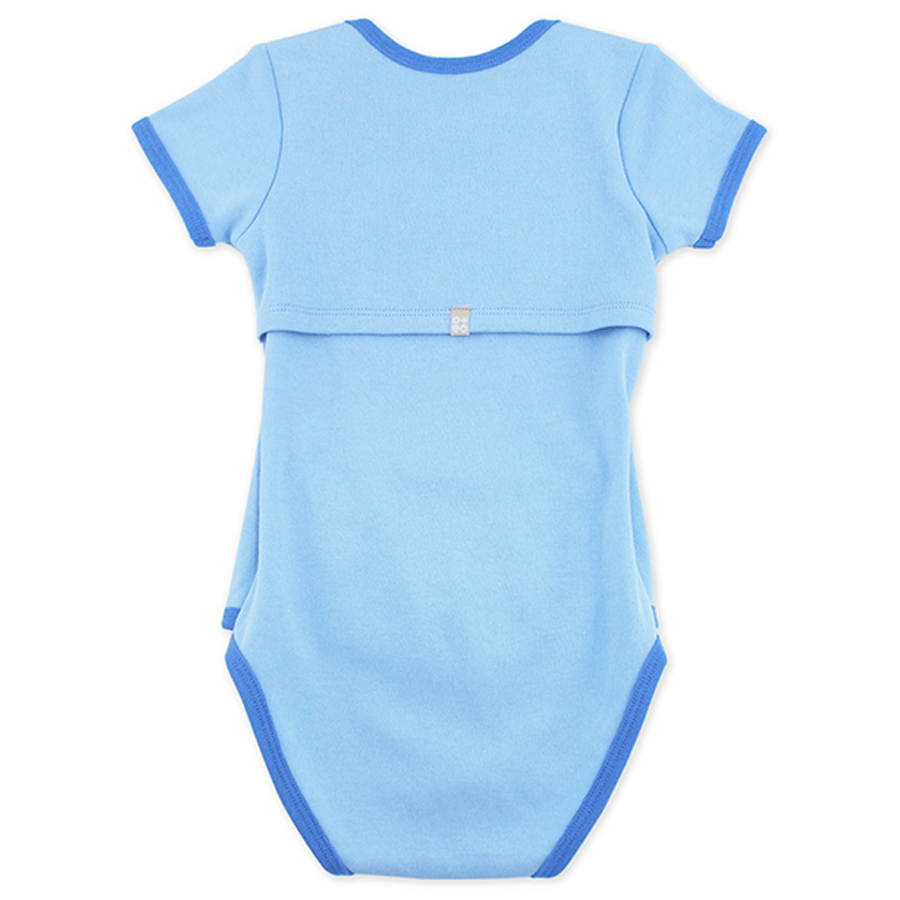 Oeteo Easyeo Classic Short Sleeve Romper Sky - Blue