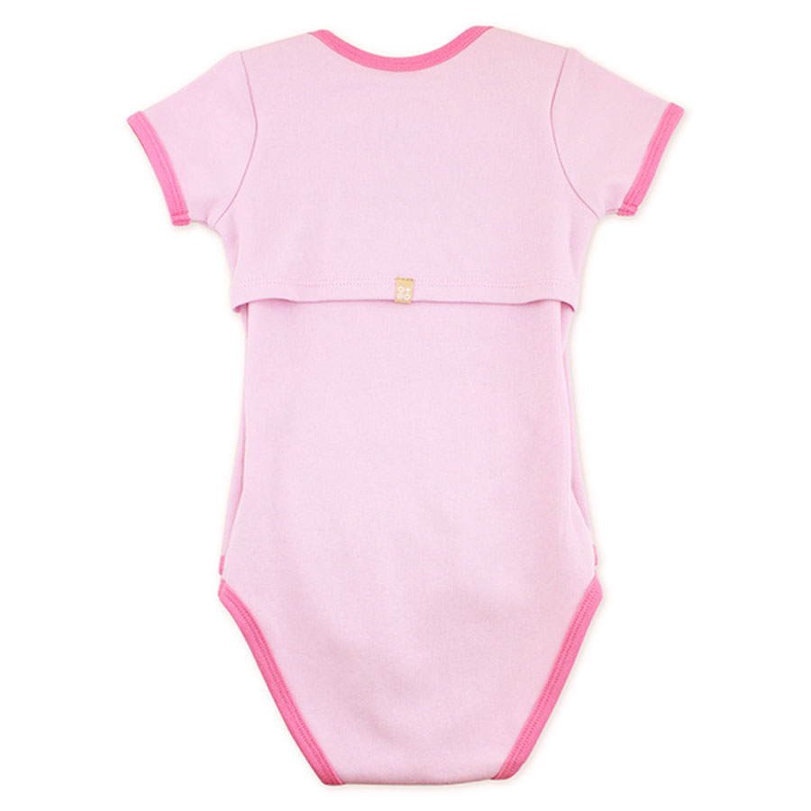 Oeteo Easyeo Classic Short Sleeve Romper Tender - Pink