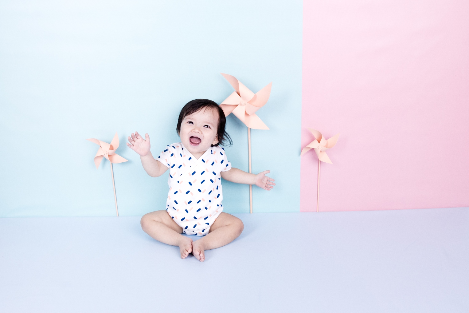 Oeteo Easyeo Ohayo Short Sleeve Romper - Charming