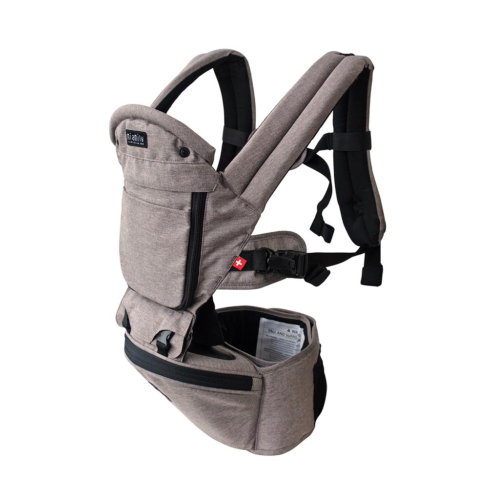 Miamily - Hipster Plus Baby Carrier - Stone Grey
