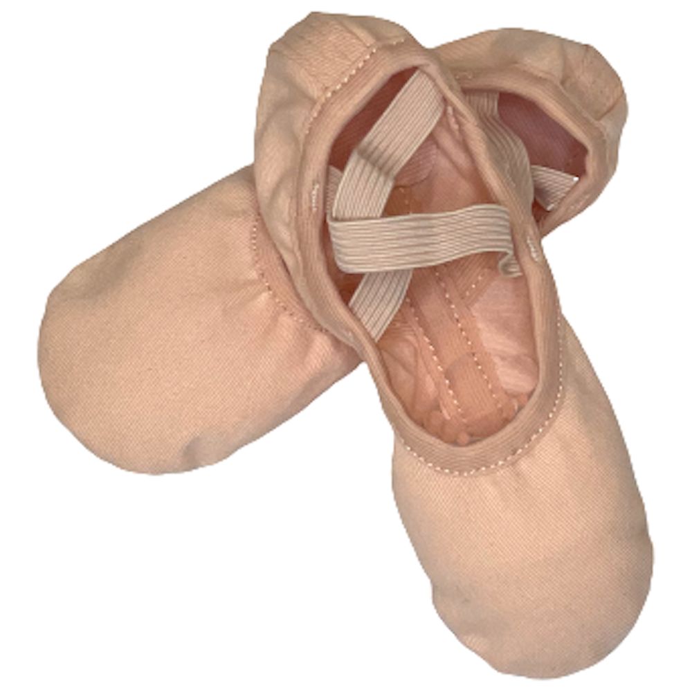 One Sports Stretch Canvas Ballet Shoes - Pink