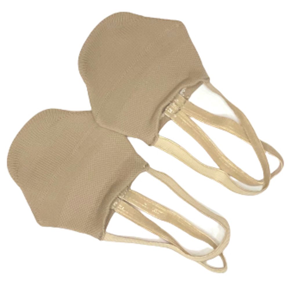 One Sports Grishko Gymnastics Dance Half-Socks - Beige