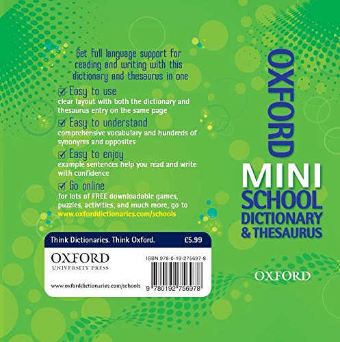 Oxford - Mini School Dic & Thes 2012