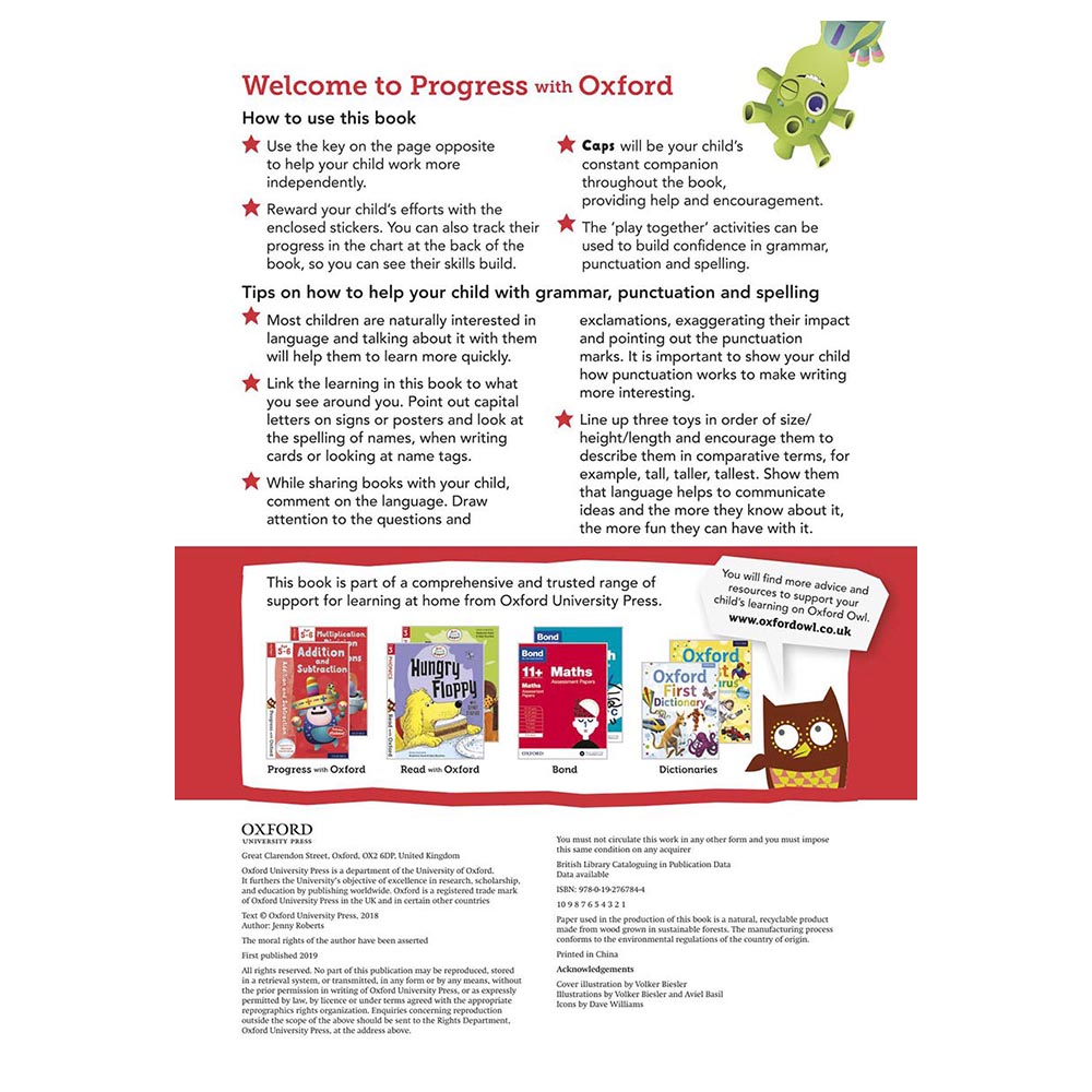 Progress With Oxford - Grammar & Punctuation - Key Stage 1