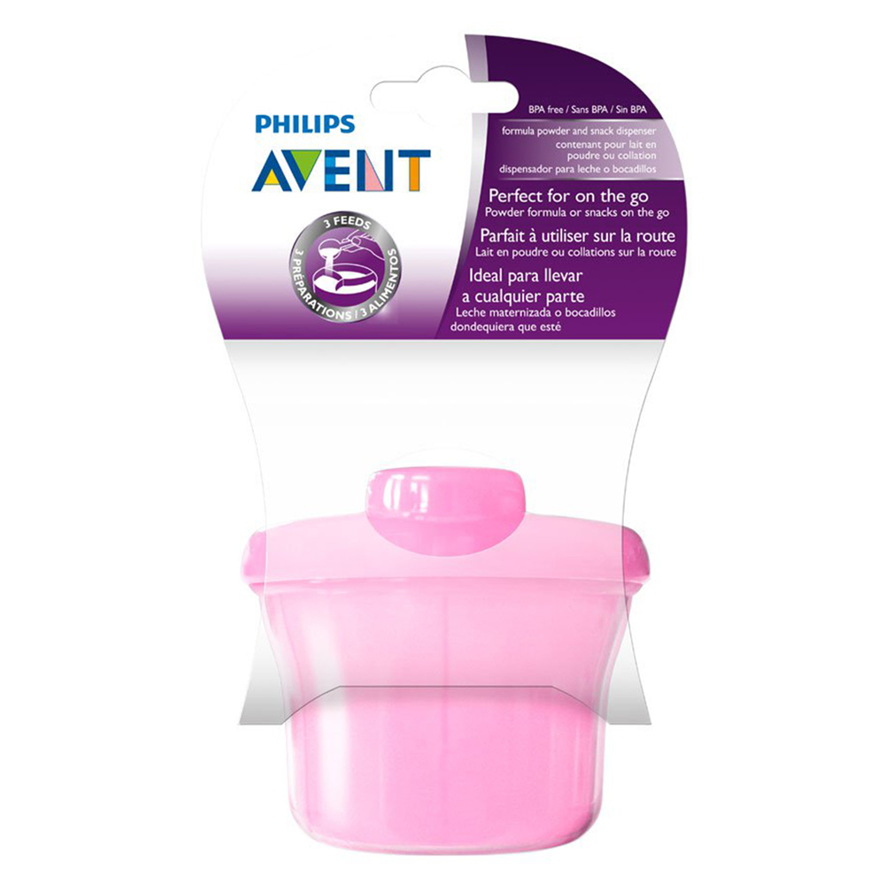 Philips Avent Milk Powder Dispenser Pink