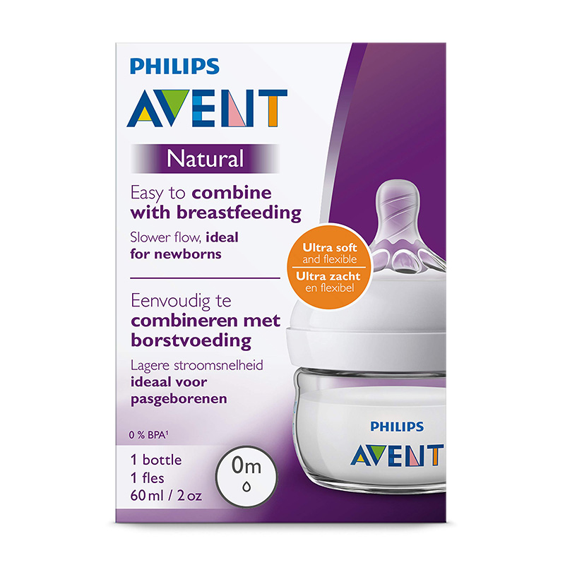 Philips Avent - Natural 2.0 Bottle 60ml