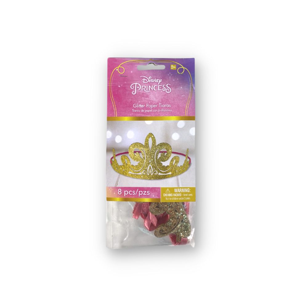Party Centre - Princess Once Upon A Time Glitter Tiaras