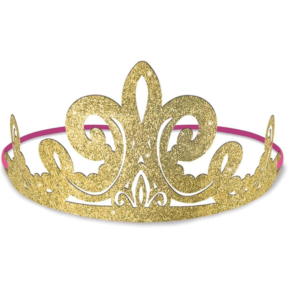 Party Centre - Princess Once Upon A Time Glitter Tiaras