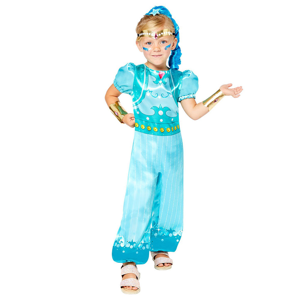 Riethmuller Shines Girls Costume - Blue