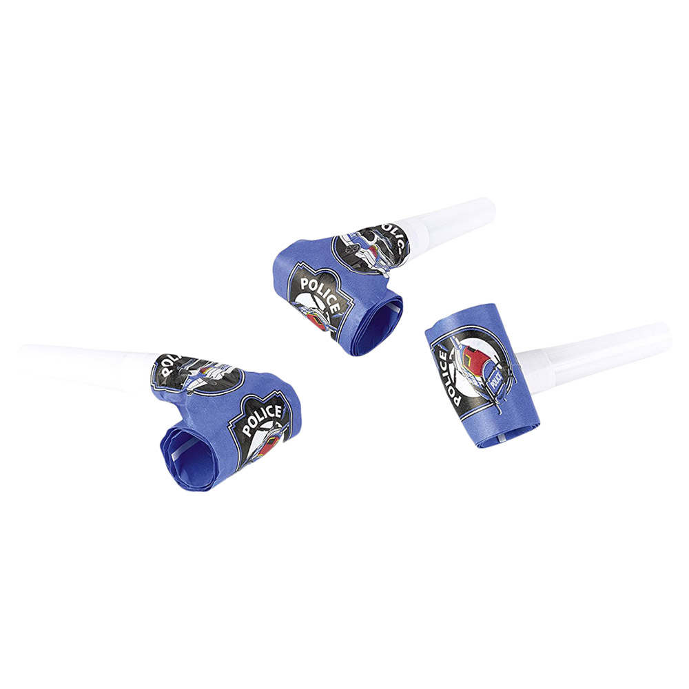 Party Centre - Police Blowouts (8pcs)