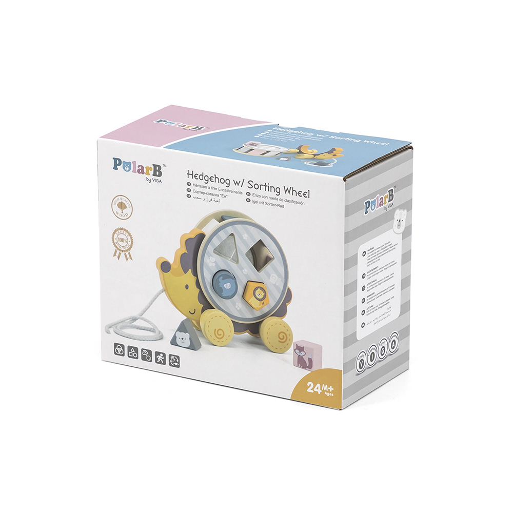 Viga - Hedgehog + Sorting Wheel