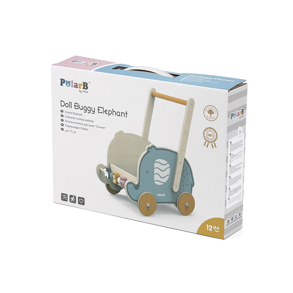 PolarB - Doll Buggy Elephant