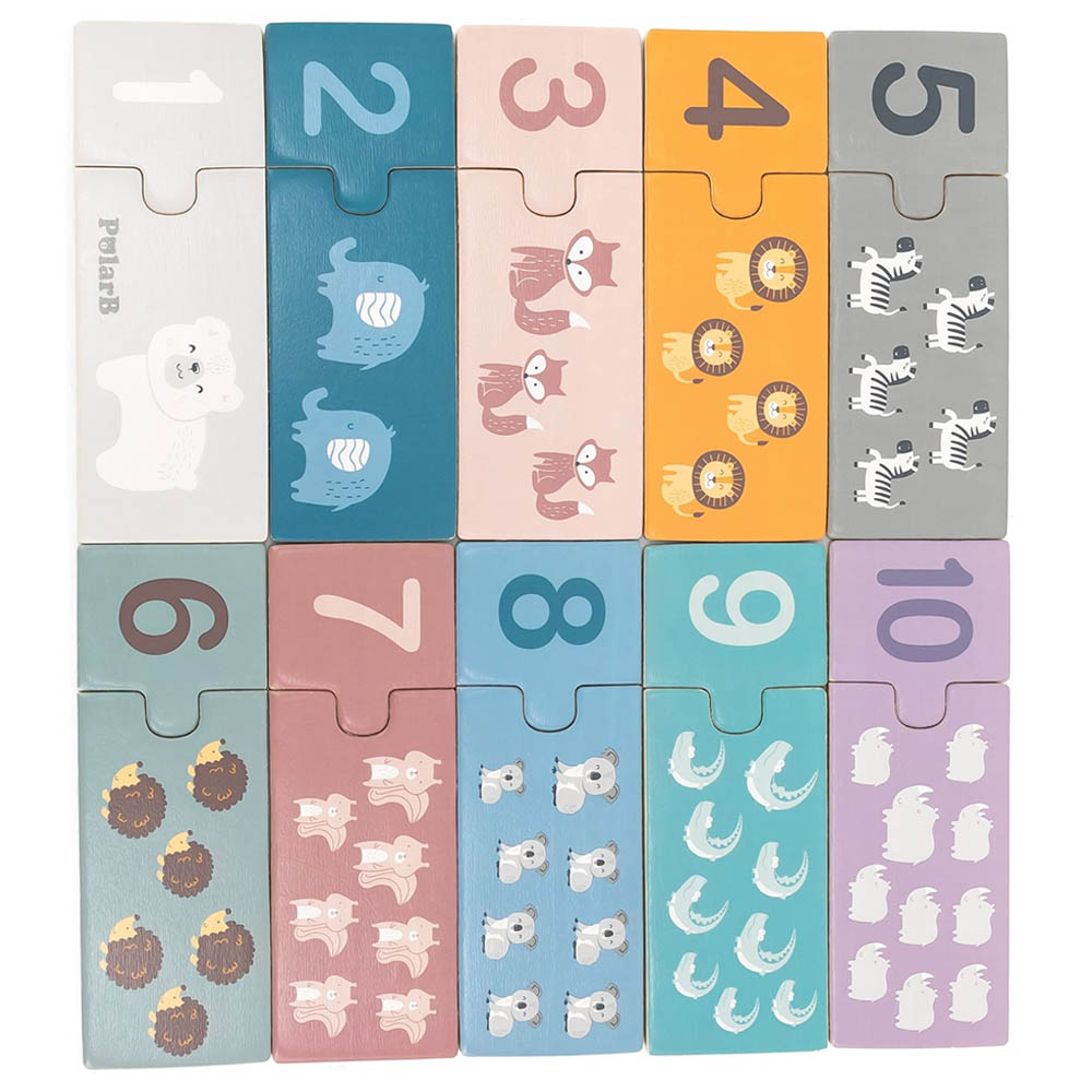 PolarB - Animal Number Puzzle - Count to 10