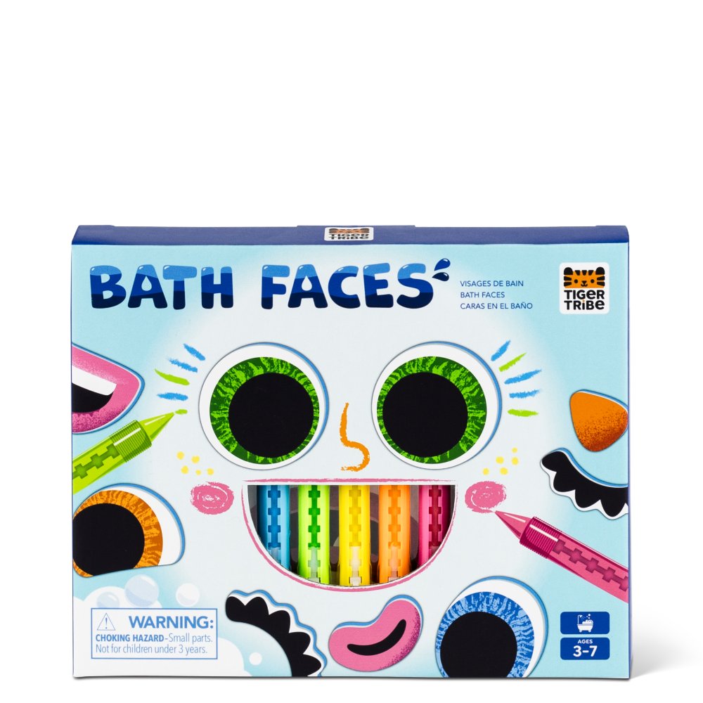 Tiger Tribe - Bath Faces Bath Toy