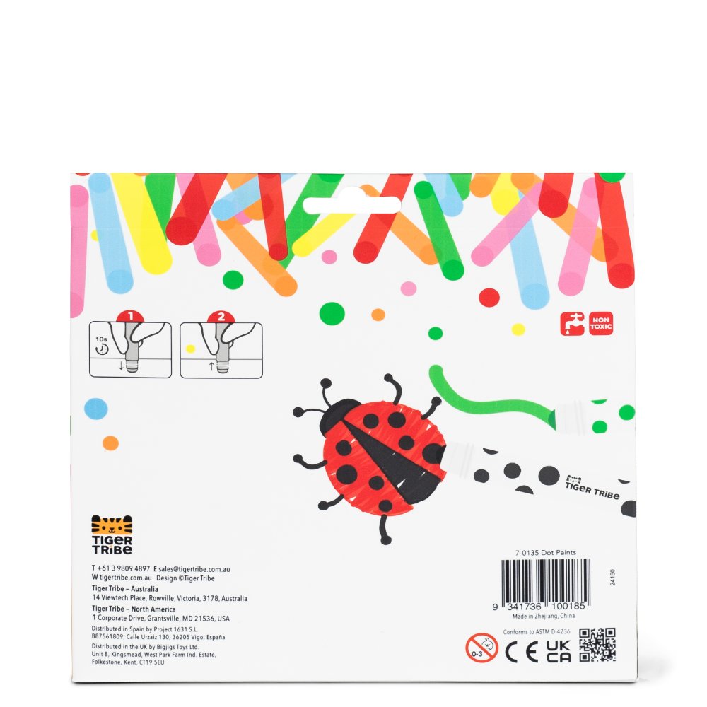 Tiger Tribe - Dot Paints