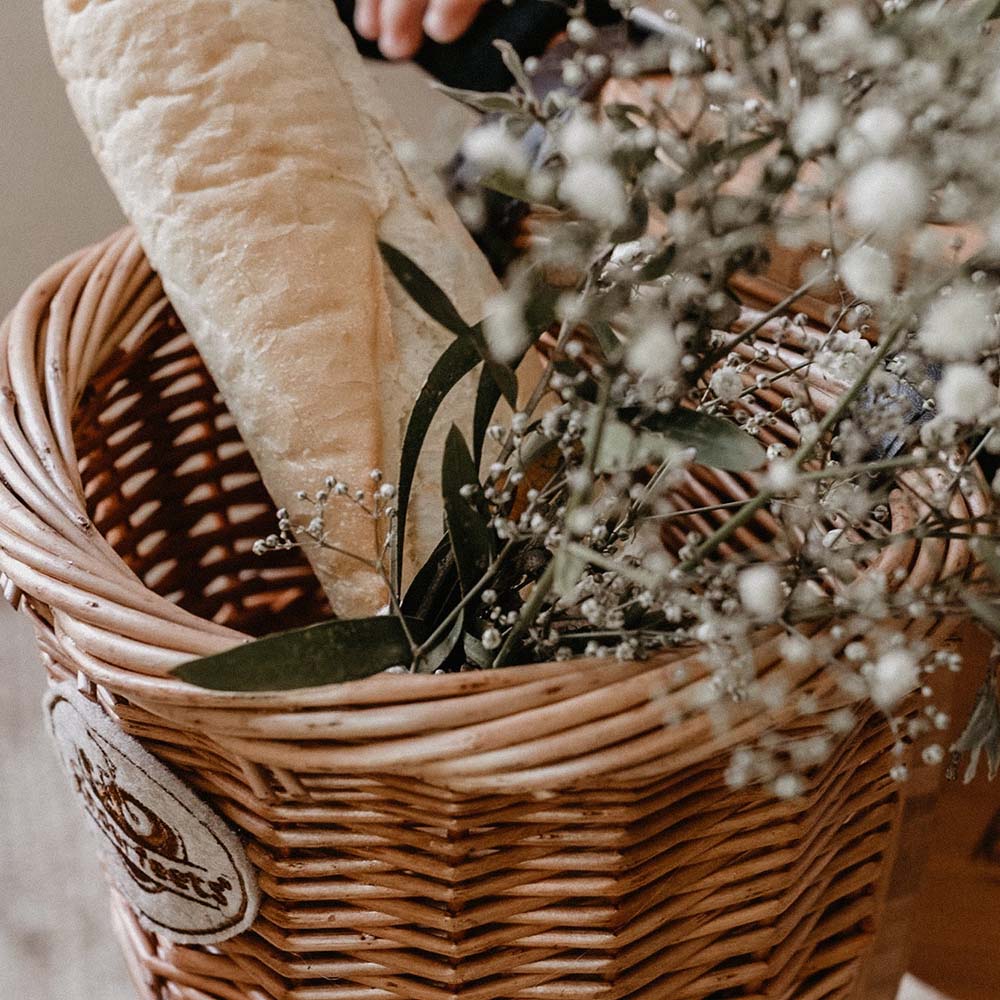 Kinderfeets - Wicker Bike Basket