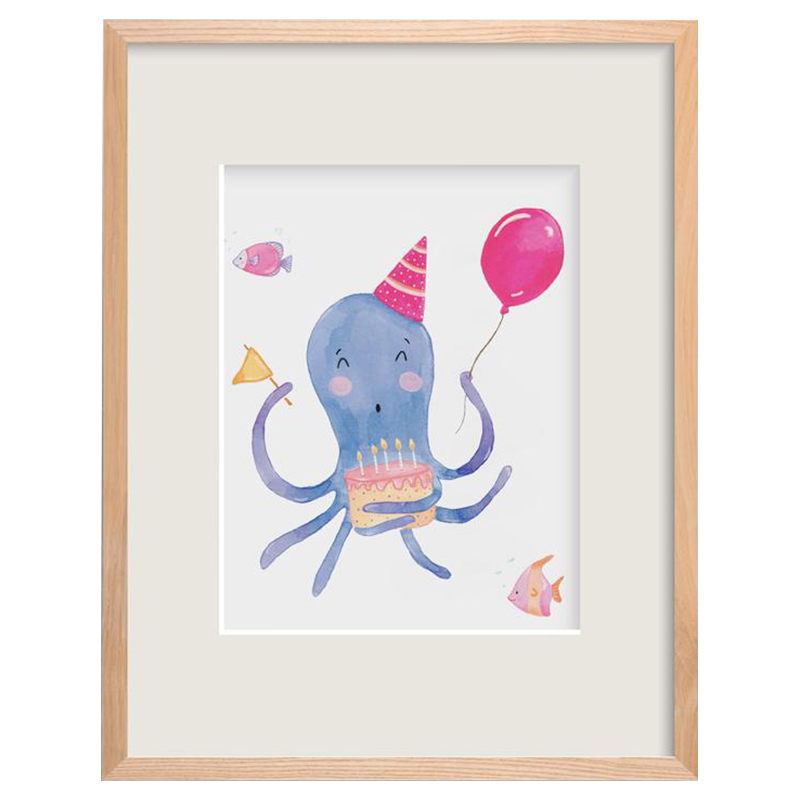 Boreas - Cake By The Ocean 3X Frame - Wood