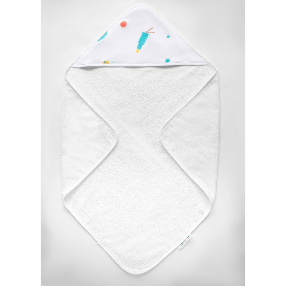 Boreas - Organic Baby Towel 3Pc Set - To The Moon And Back