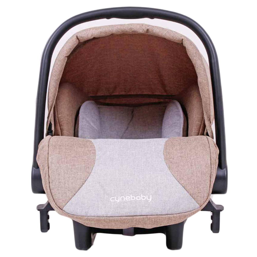 Cynebaby Safety Car Seat with Stroller Adaptor - Camel