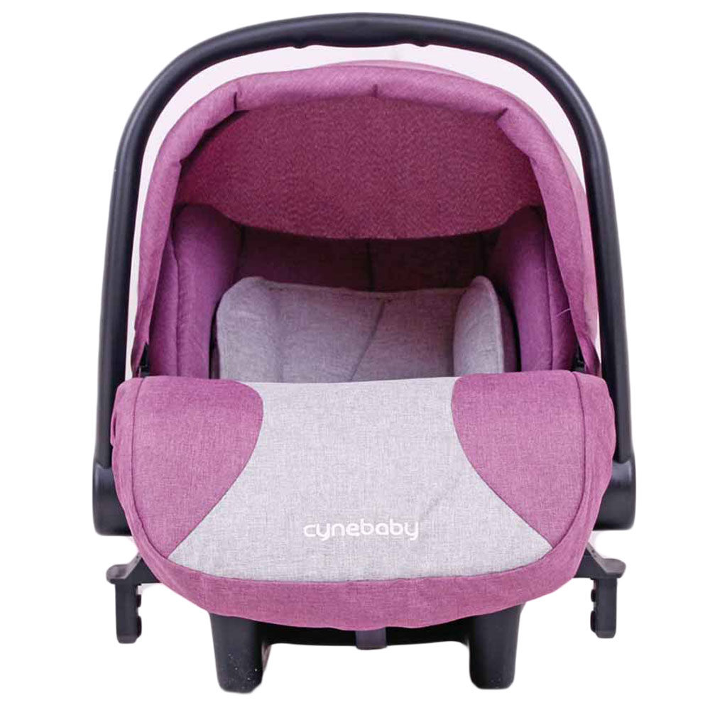 Cynebaby Safety Car Seat With Stroller Adaptor - Purple