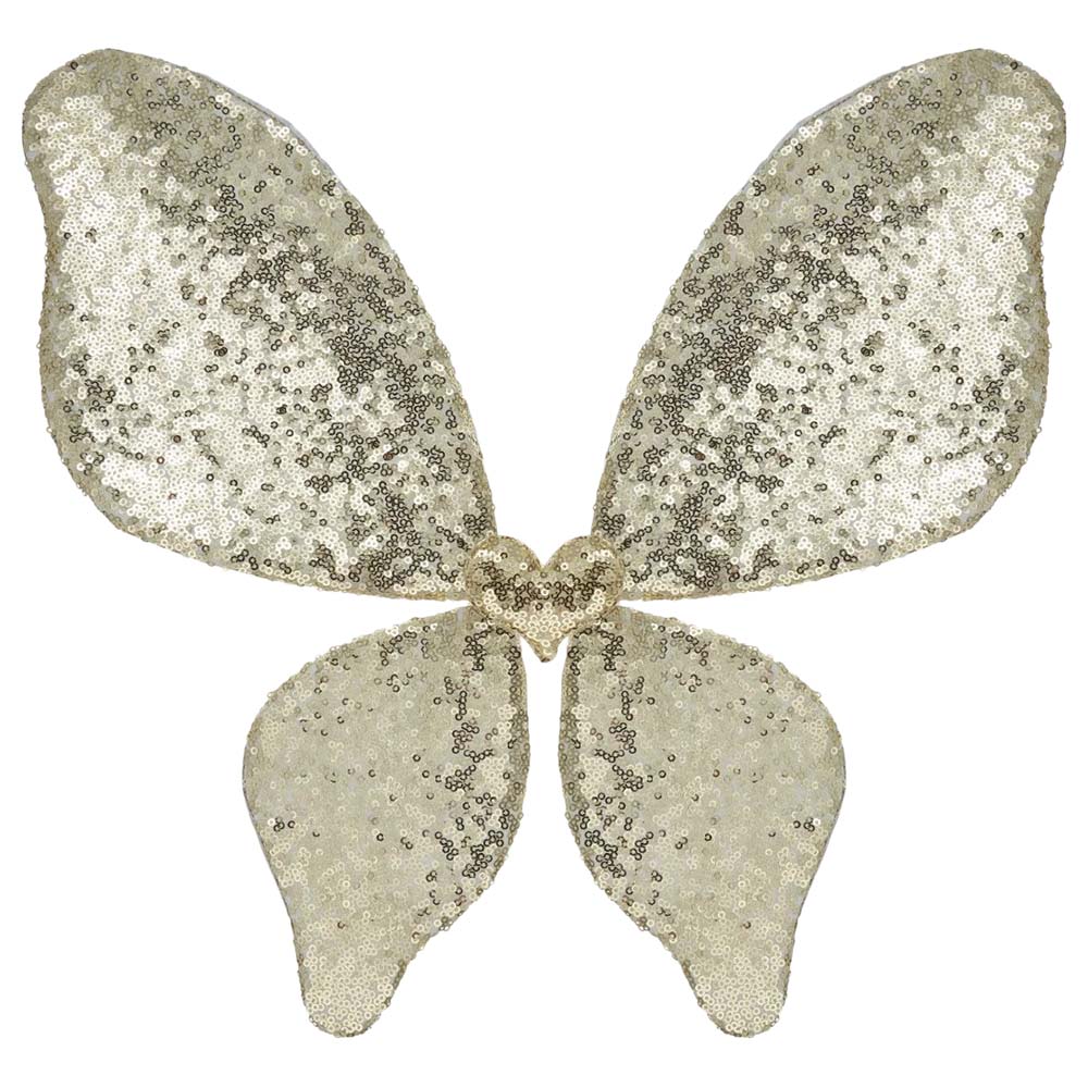 Mimi & Lula - Sparkle Sequin Wings - Gold