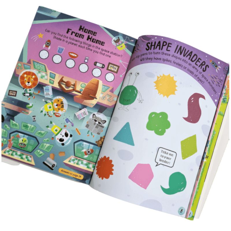 Puffy Sticker Metallic: Space Sticker Book