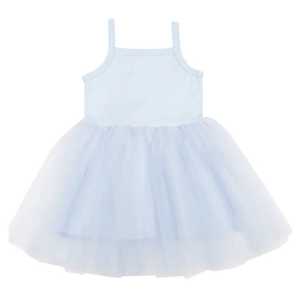 Bob & Blossom Sky Dress - Blue