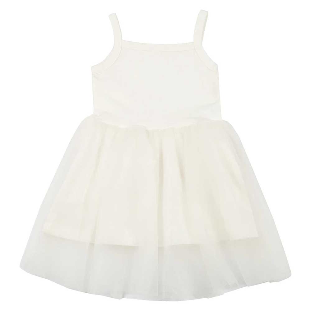 Bob & Blossom Bunnytail Dress - White