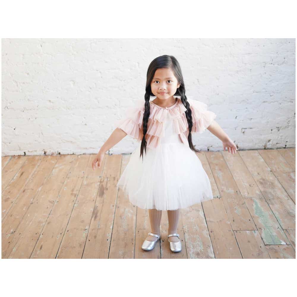Bob & Blossom Bunnytail Dress - White